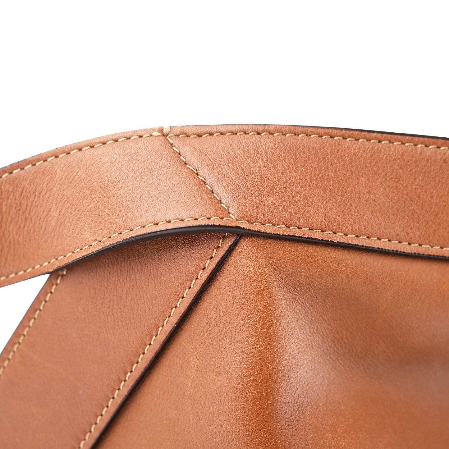 Calfskin Y Tote Brick