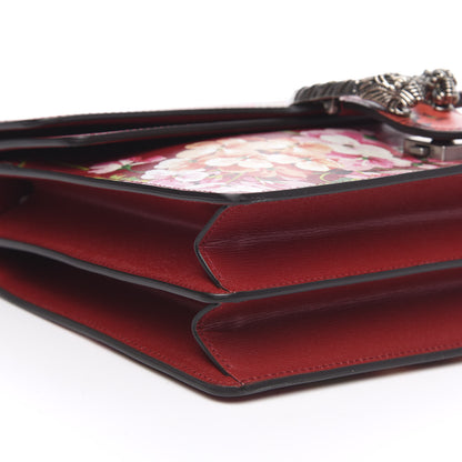 Gucci Calfskin Blooms Print Medium Dionysus Shoulder Bag Romantic Cherry Multicolor 8 of 10