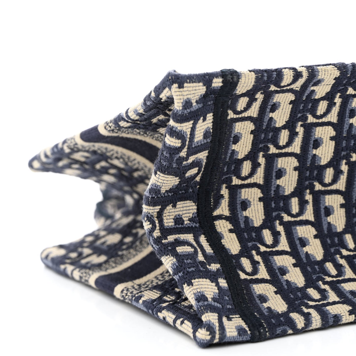 Oblique Small Book Tote Blue Multicolor