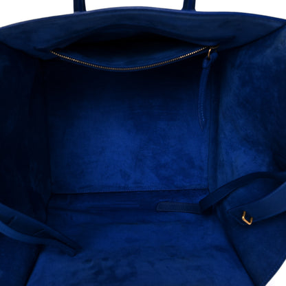 Celine Supple Calfskin Medium Phantom Luggage Royal Blue 5 of 14