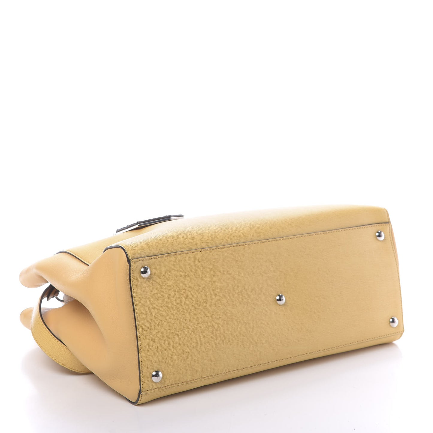 Vitello Elite Flamingo Regular 2Jours Tote Giallo Alchemy