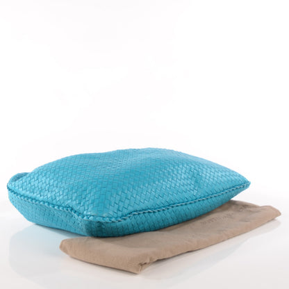 Bottega Veneta Nappa Intrecciato Maxi Veneta Hobo Turquoise 4 of 9