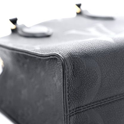 Louis Vuitton Empreinte Monogram Giant Onthego PM Black 7 of 11