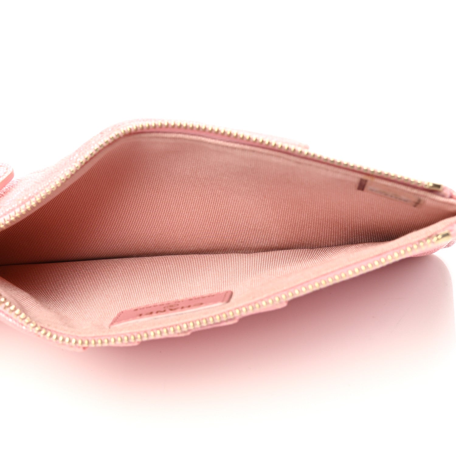 Chanel Iridescent Caviar Quilted Classic iPhone Pouch Rose Pink 5 of 8