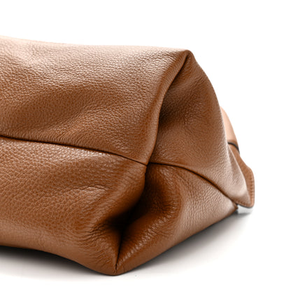 Gucci Grained Calfskin Softbit Medium Shoulder Bag Brown 10 of 11