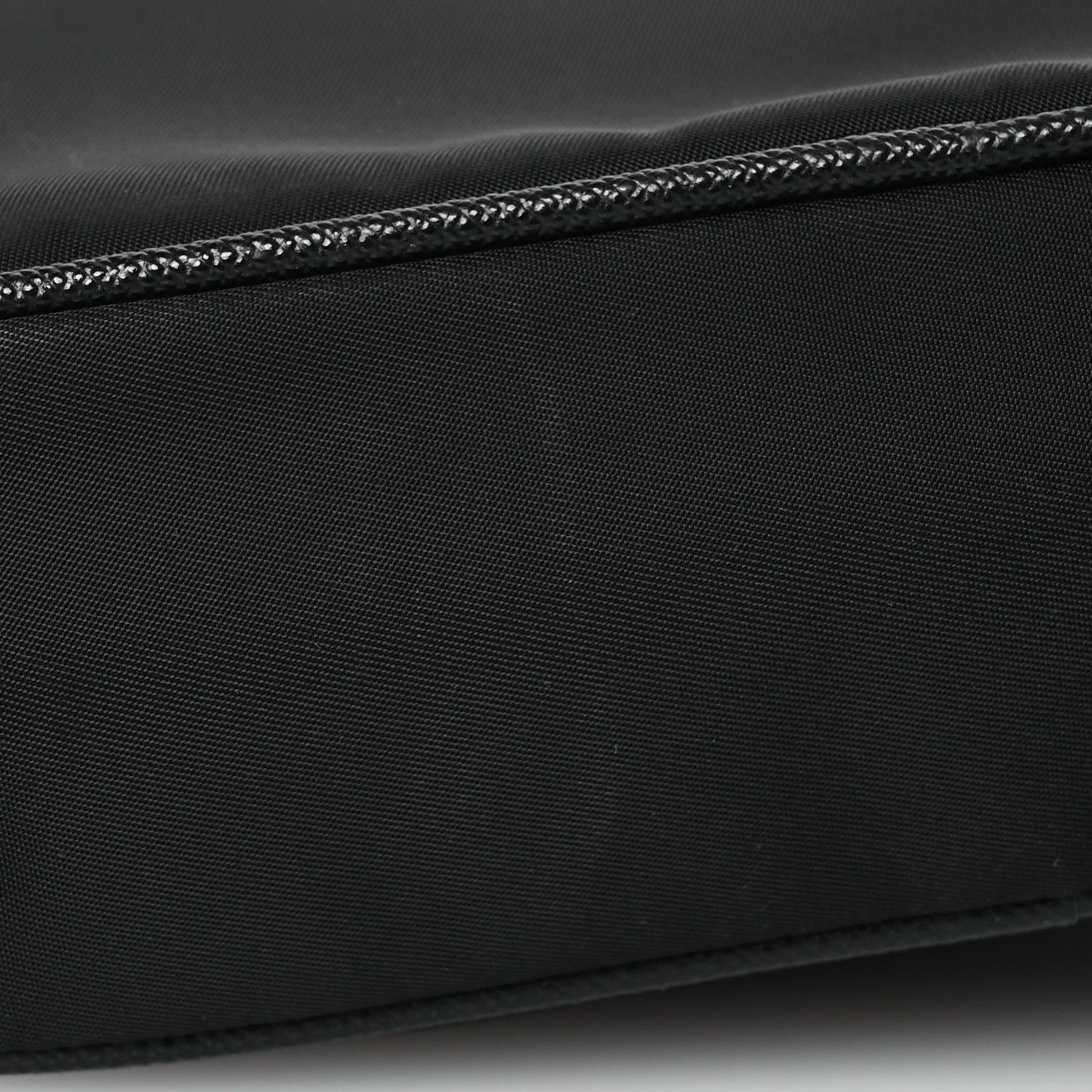 Prada Tessuto Nylon Saffiano Pocket Messenger Shoulder Bag Black 13 of 15
