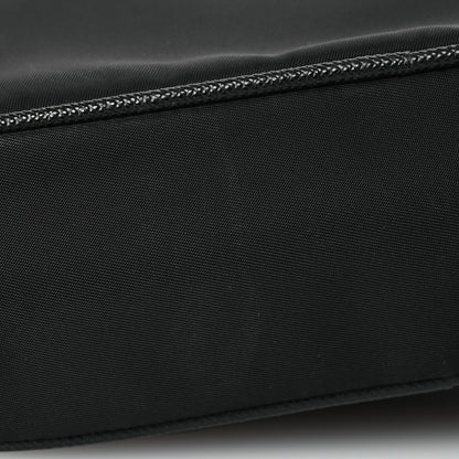 Prada Tessuto Nylon Saffiano Pocket Messenger Shoulder Bag Black 13 of 15
