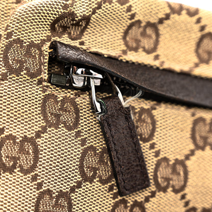 Gucci GG Monogram Double Pocket Belt Bag Dark Brown 15 of 15