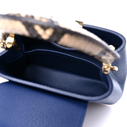 Louis Vuitton Taurillon Python Capucines Mini 4 of 8