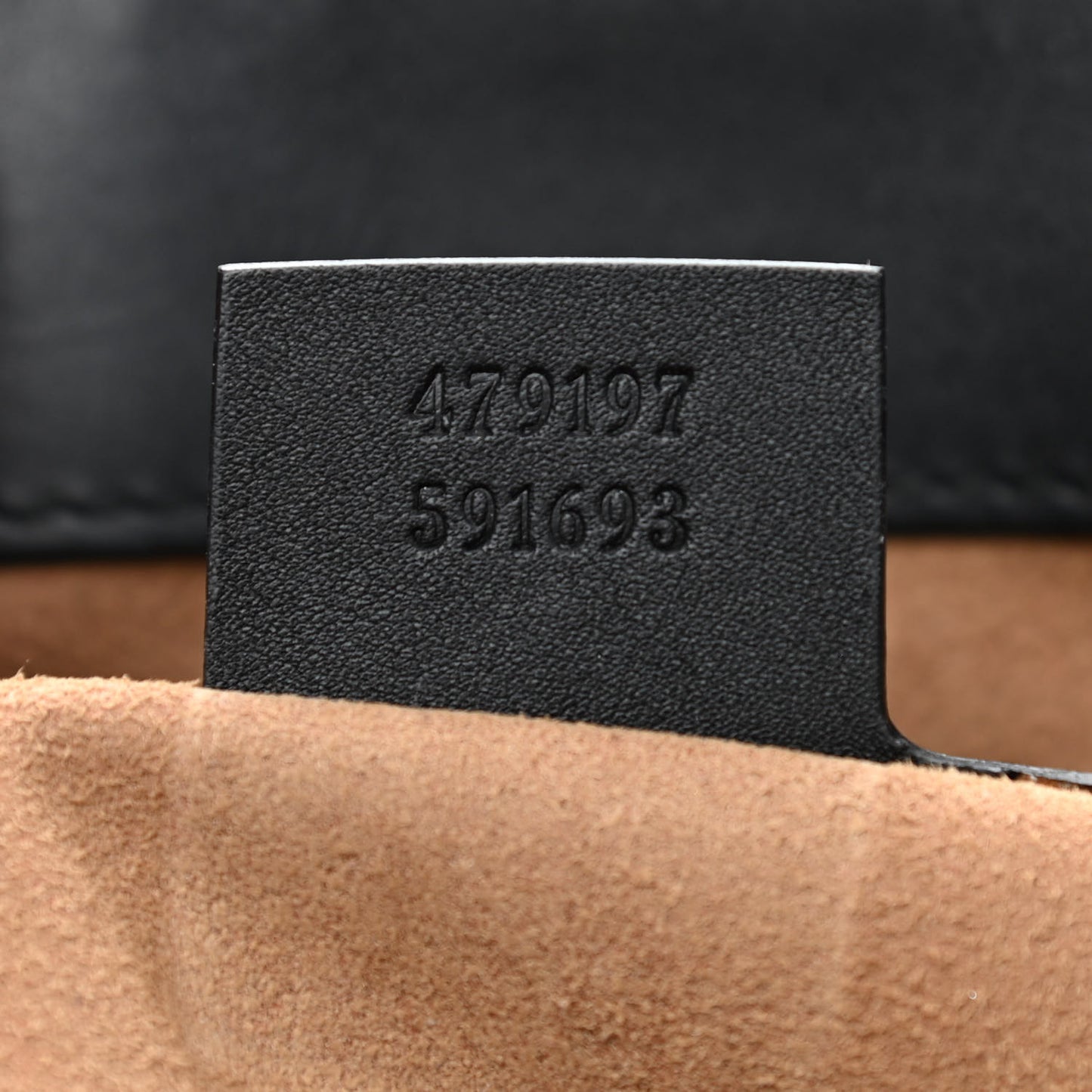 GG Supreme Monogram Medium Padlock Tote Black