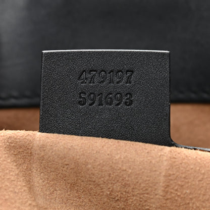Gucci GG Supreme Monogram Medium Padlock Tote Black 7 of 14