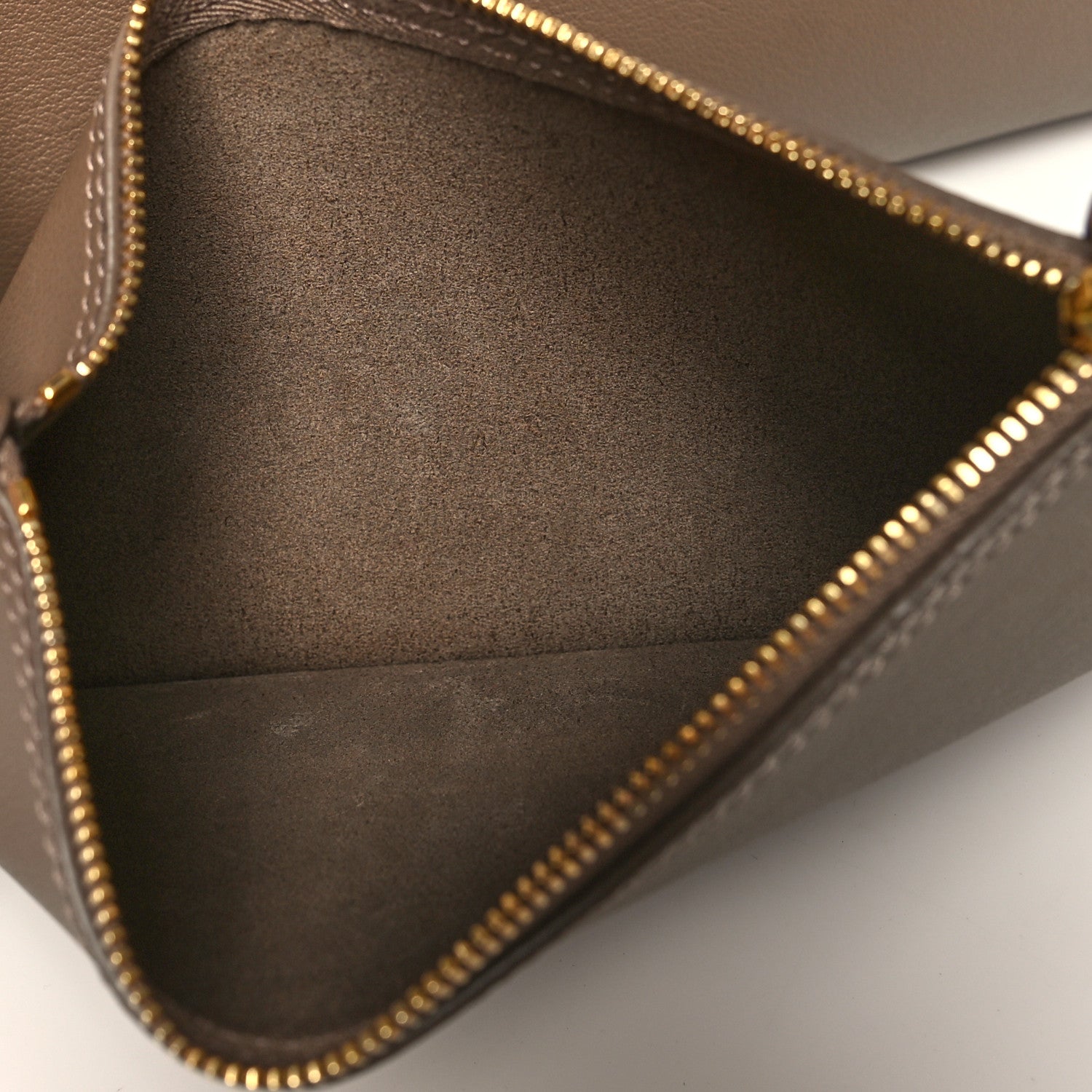 Saint Laurent Calfskin Large Shopping Tote Taupe 7 of 12