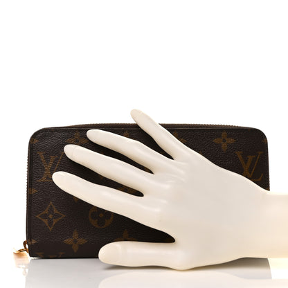 Louis Vuitton Monogram Zippy Wallet Rose Ballerine 2 of 9