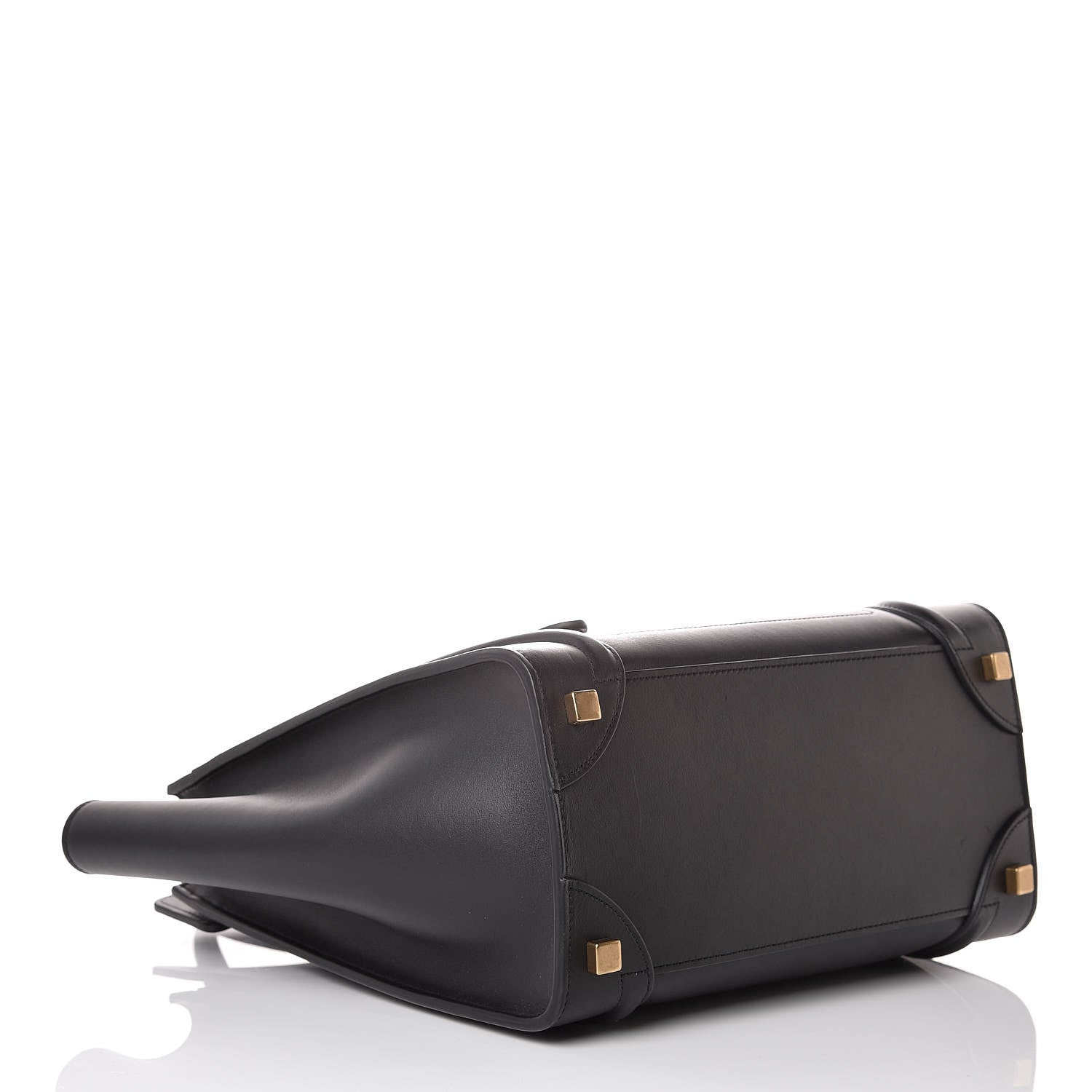 Celine Smooth Calfskin Micro Luggage Black 4 of 11