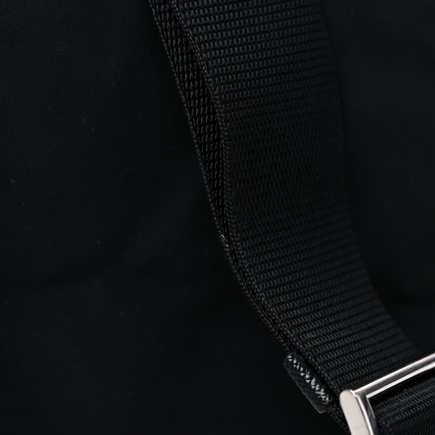 Prada Tessuto Nylon Saffiano Medium Backpack Black 20 of 24