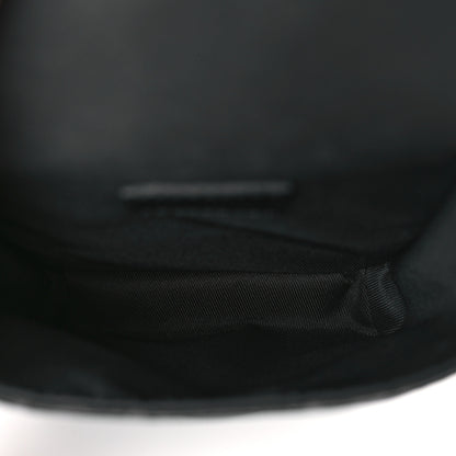 Louis Vuitton Monogram Eclipse Saumur Slingbag Black 5 of 8