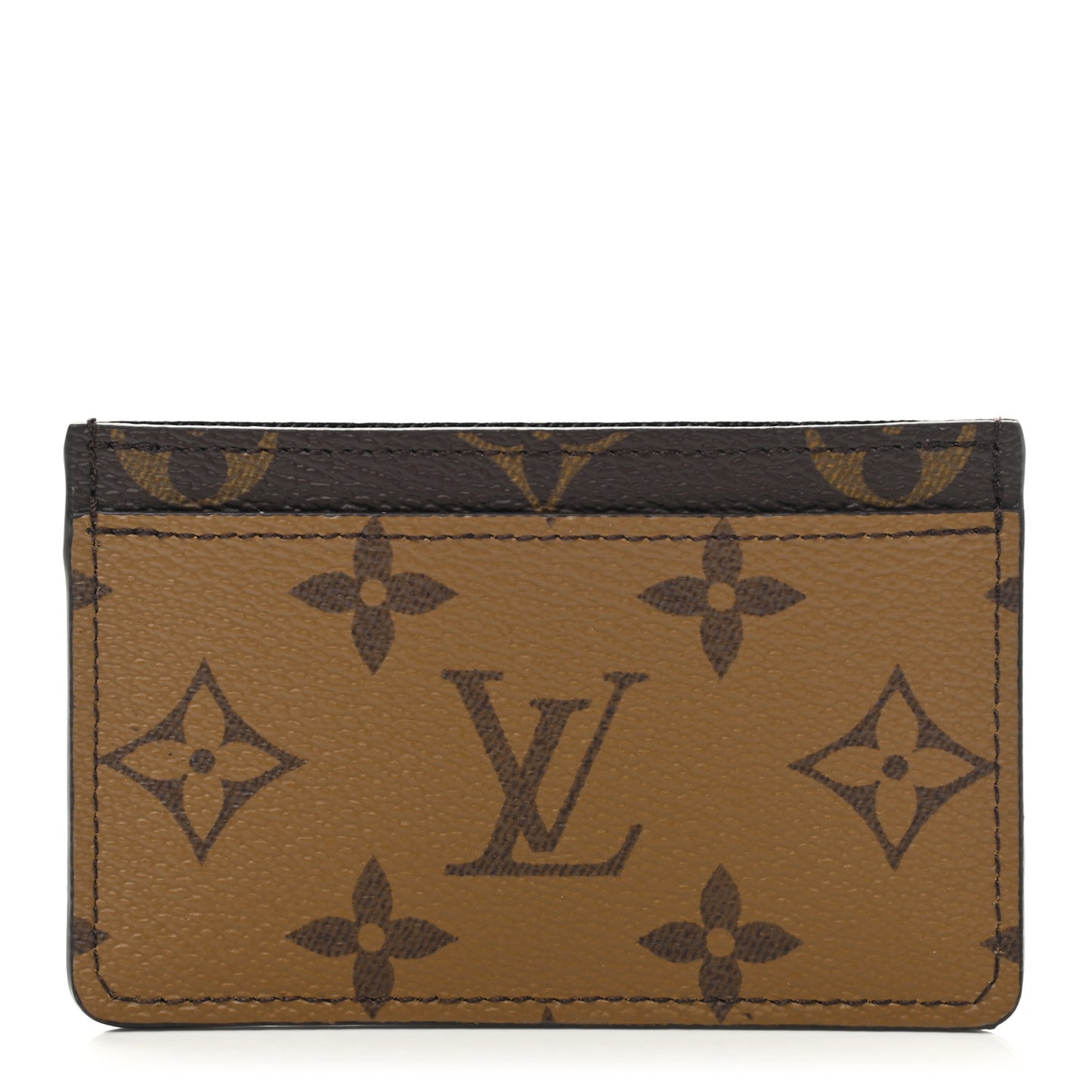 Reverse Monogram Card Holder