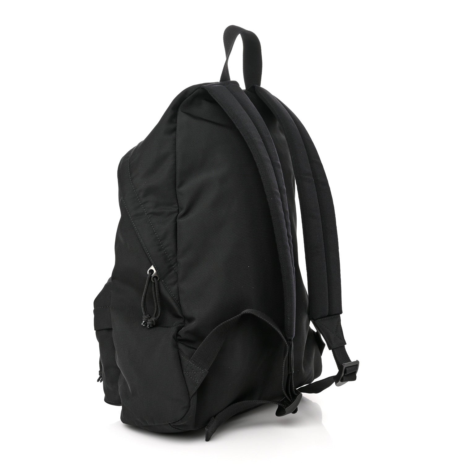 Balenciaga Nylon Milano Paris LA Embroidered Explorer Backpack Black 3 of 10