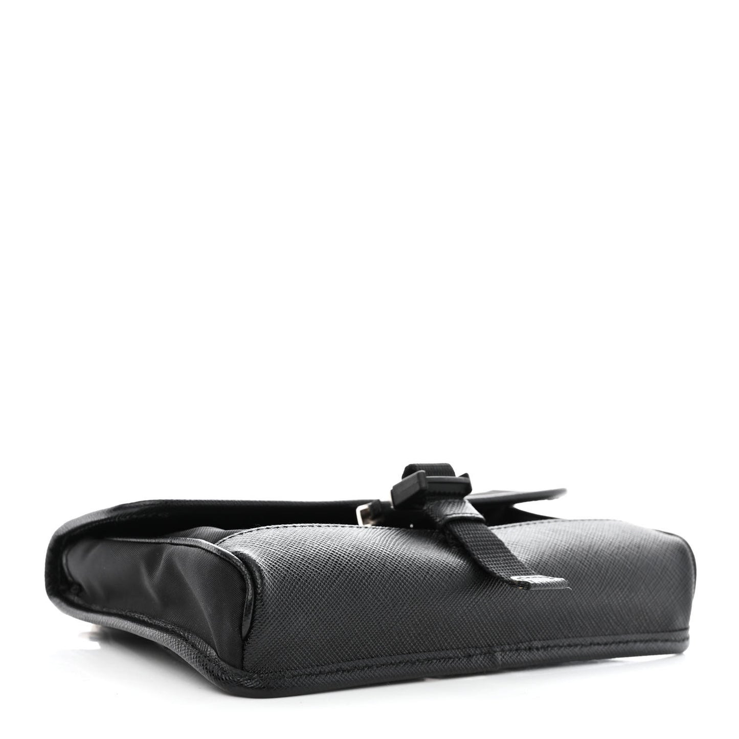 Re-Nylon Saffiano Smartphone Case Crossbody Black