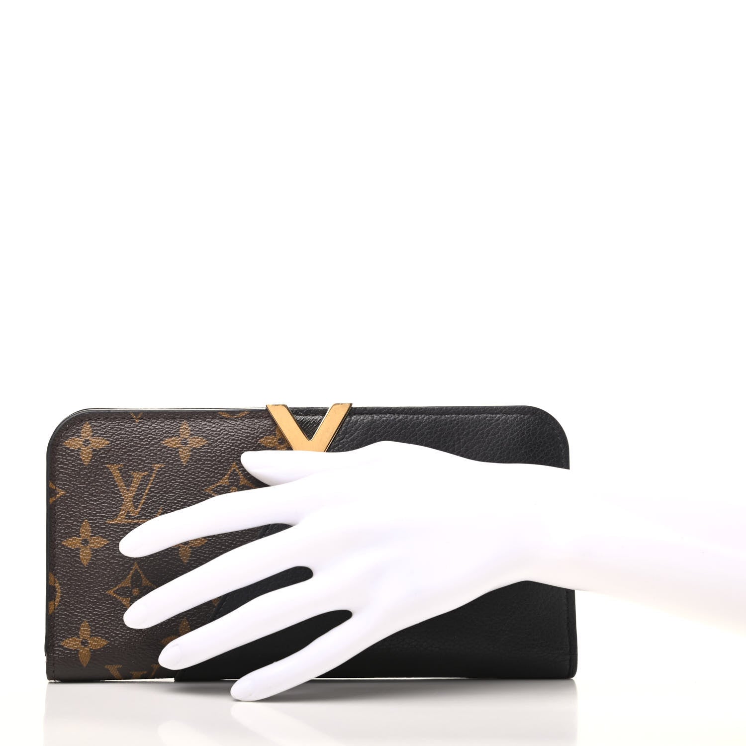 Louis Vuitton Monogram Monogram Kimono Wallet Black 2 of 8