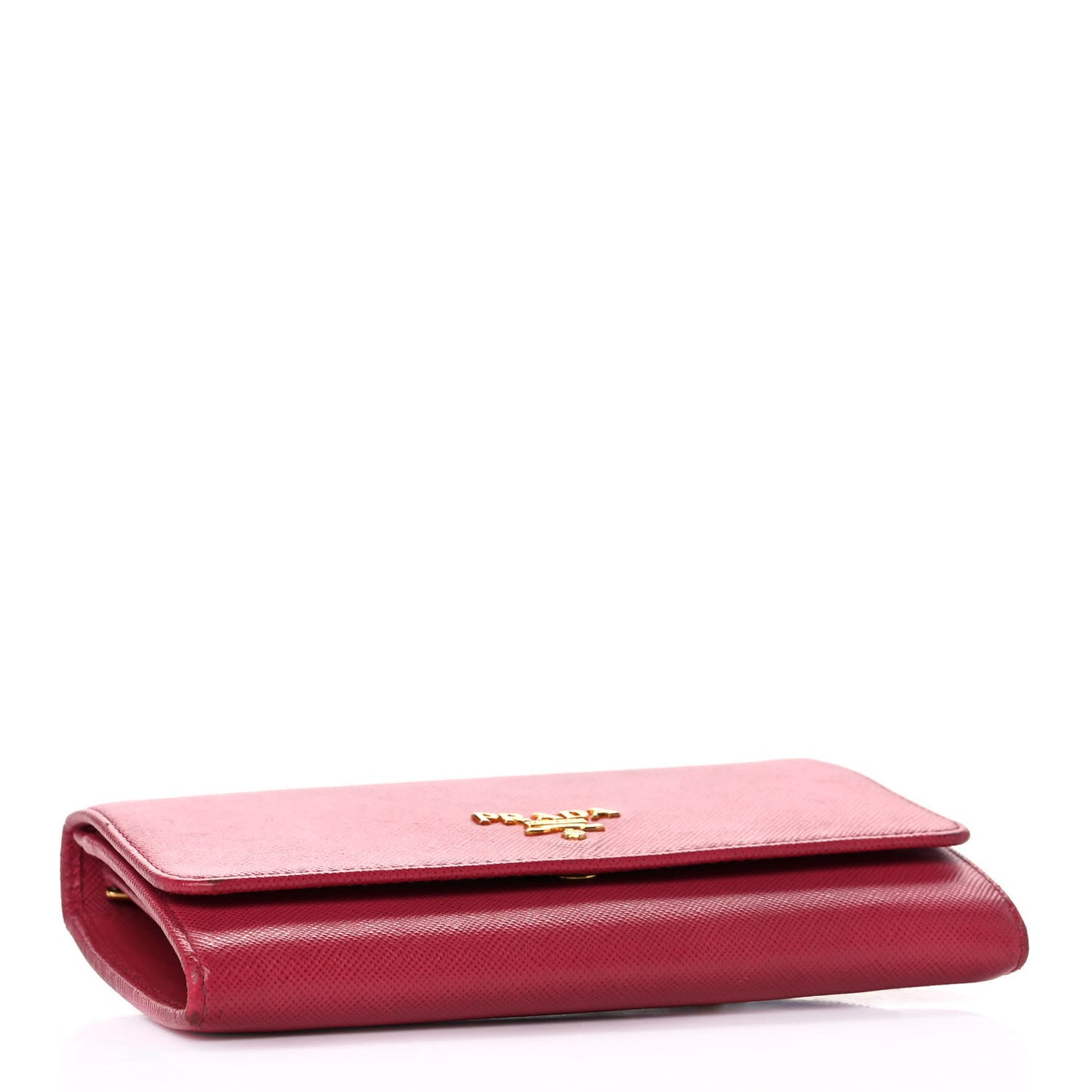 Saffiano Metal Wristlet Wallet