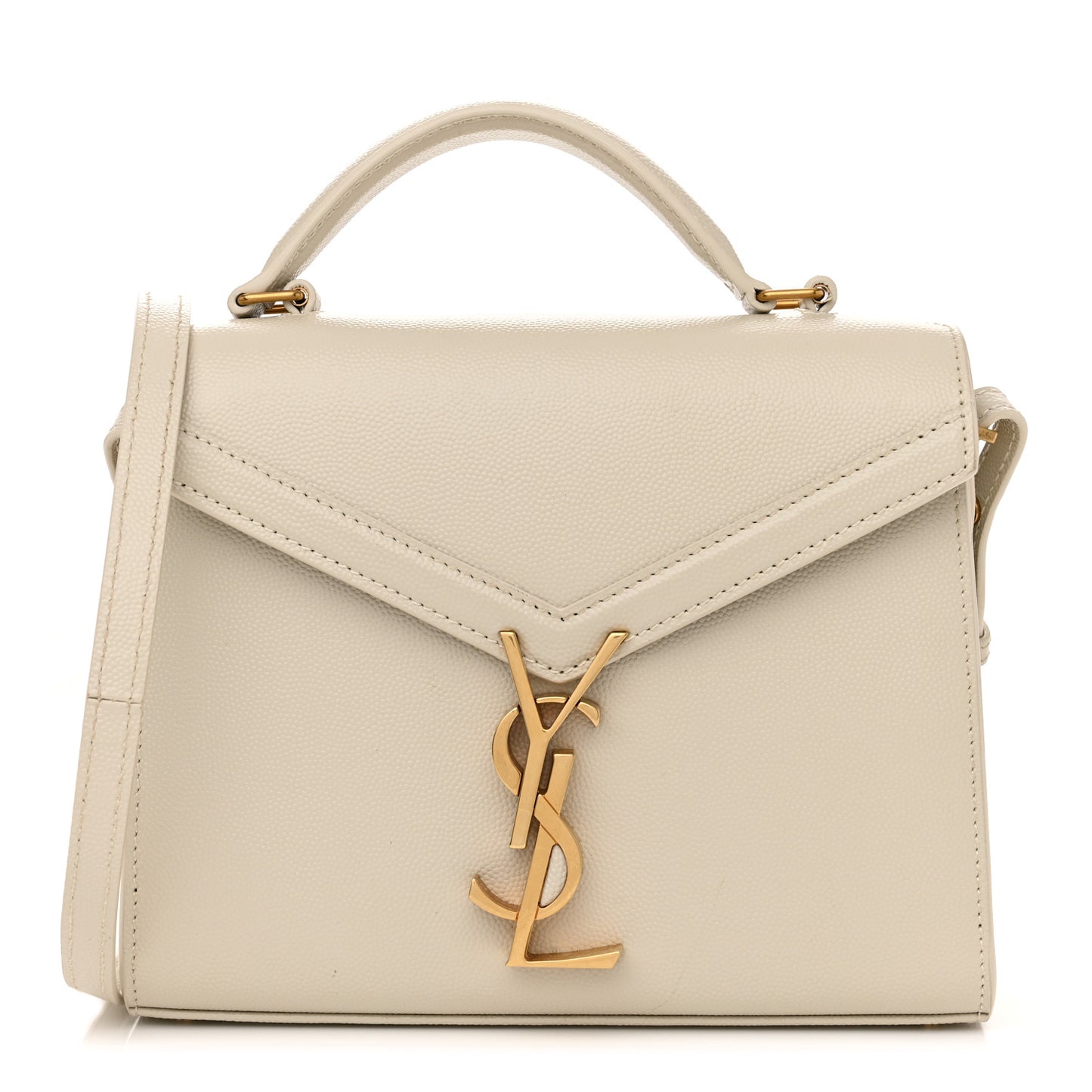 Grain de Poudre Mini Classic Monogram Cassandra Top Handle Vintage White