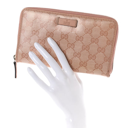 Gucci Monogram Joy Zip Around Organizer Wallet Pink 2 of 16