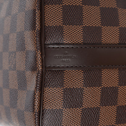 Louis Vuitton Damier Ebene Speedy Bandouliere 25 8 of 9
