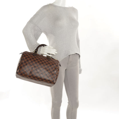 Louis Vuitton Damier Ebene Speedy 30 2 of 7