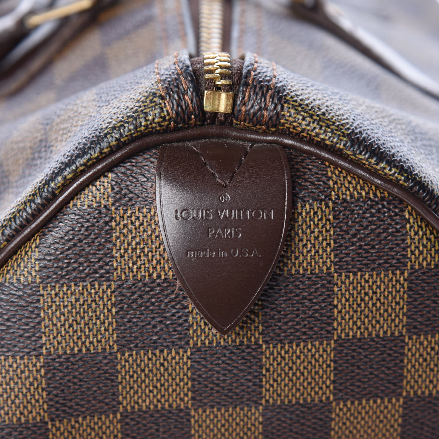 Louis Vuitton Damier Ebene Speedy 35 5 of 14