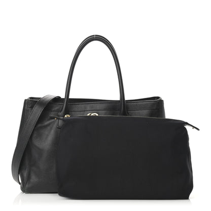 Chanel Calfskin Cerf Executive Shopper Tote Black 1 of 18