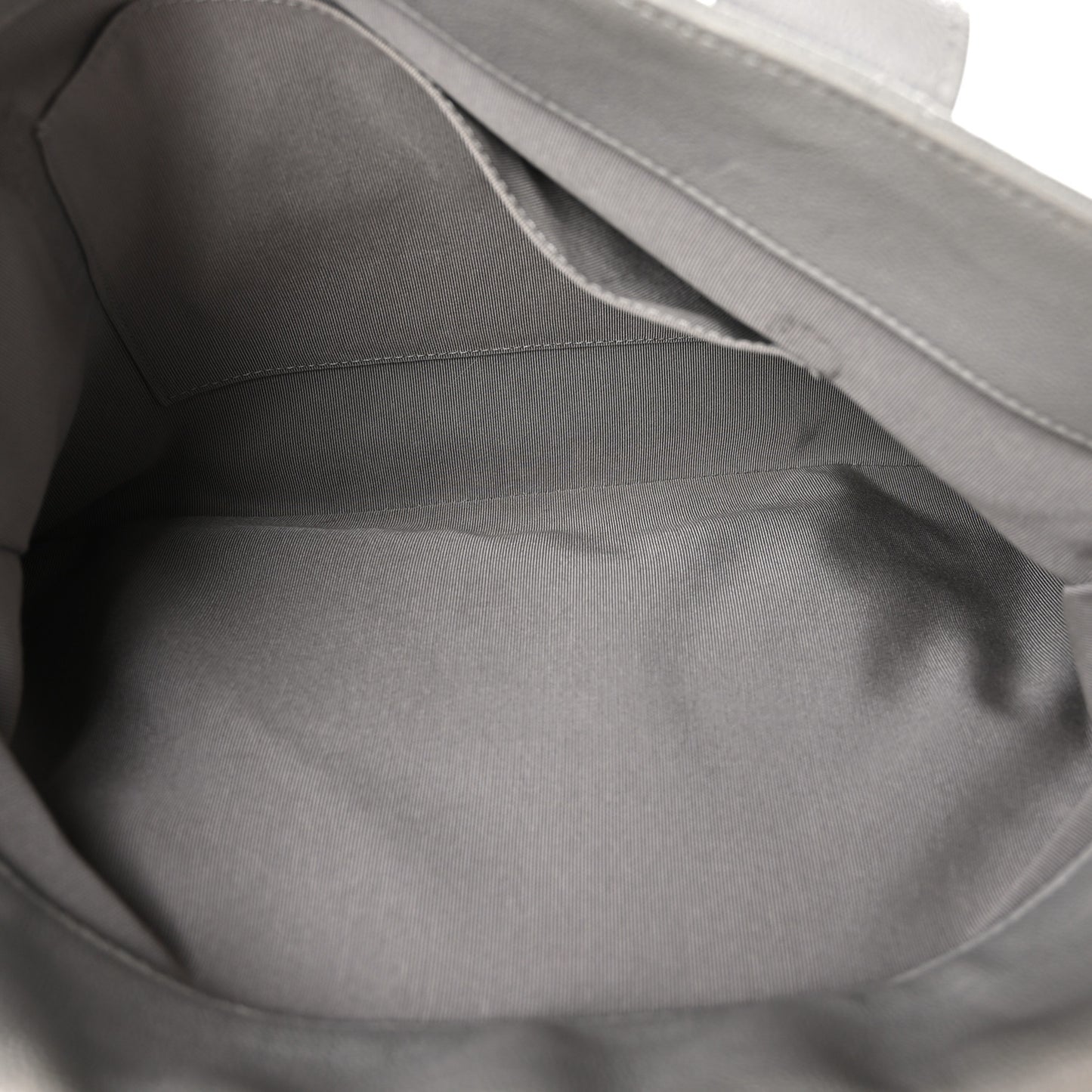 Caviar Quilted Large Urban Companion Top Handle Shopping Tote Grey