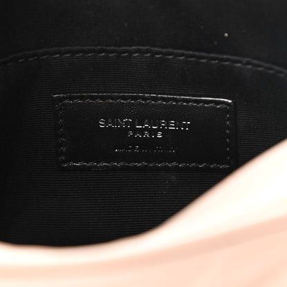 Saint Laurent Calfskin Matelasse Monogram Lou Belt Bag Rose Poudre 6 of 10