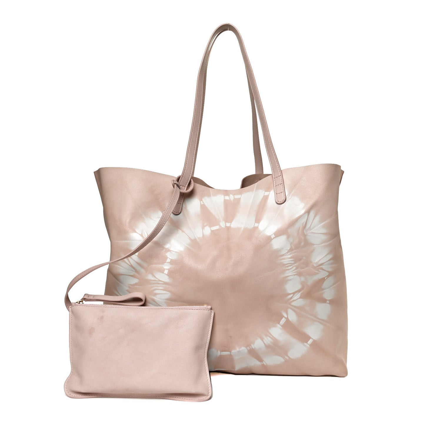 Lambskin Tie Dye Tote