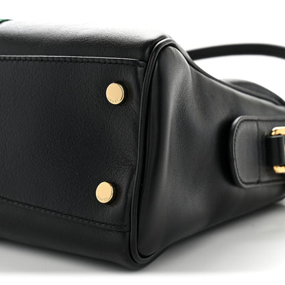 Gucci Calfskin Web Medium Borsetto Boston Black 9 of 9