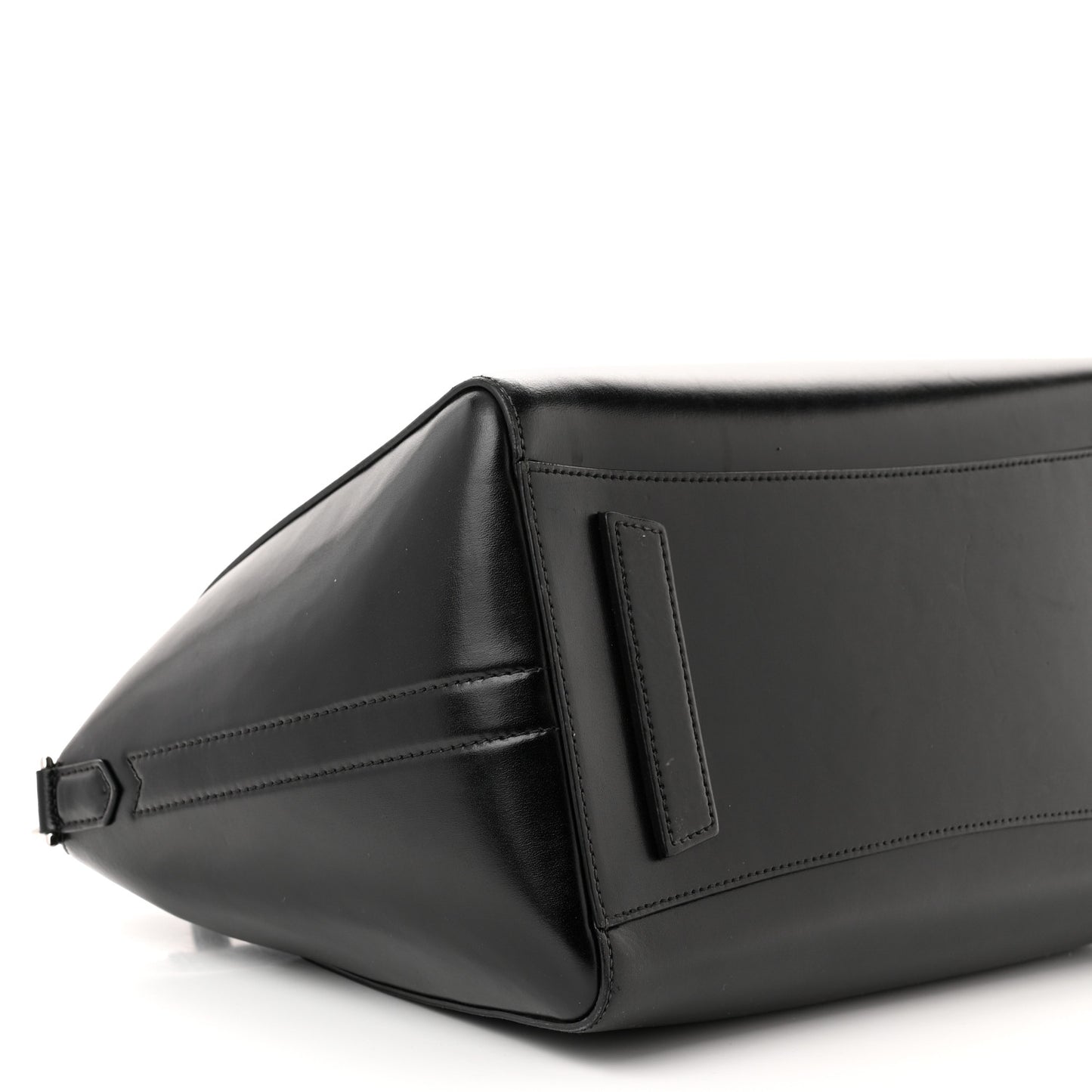 Shiny Lord Calfskin Medium Antigona Black