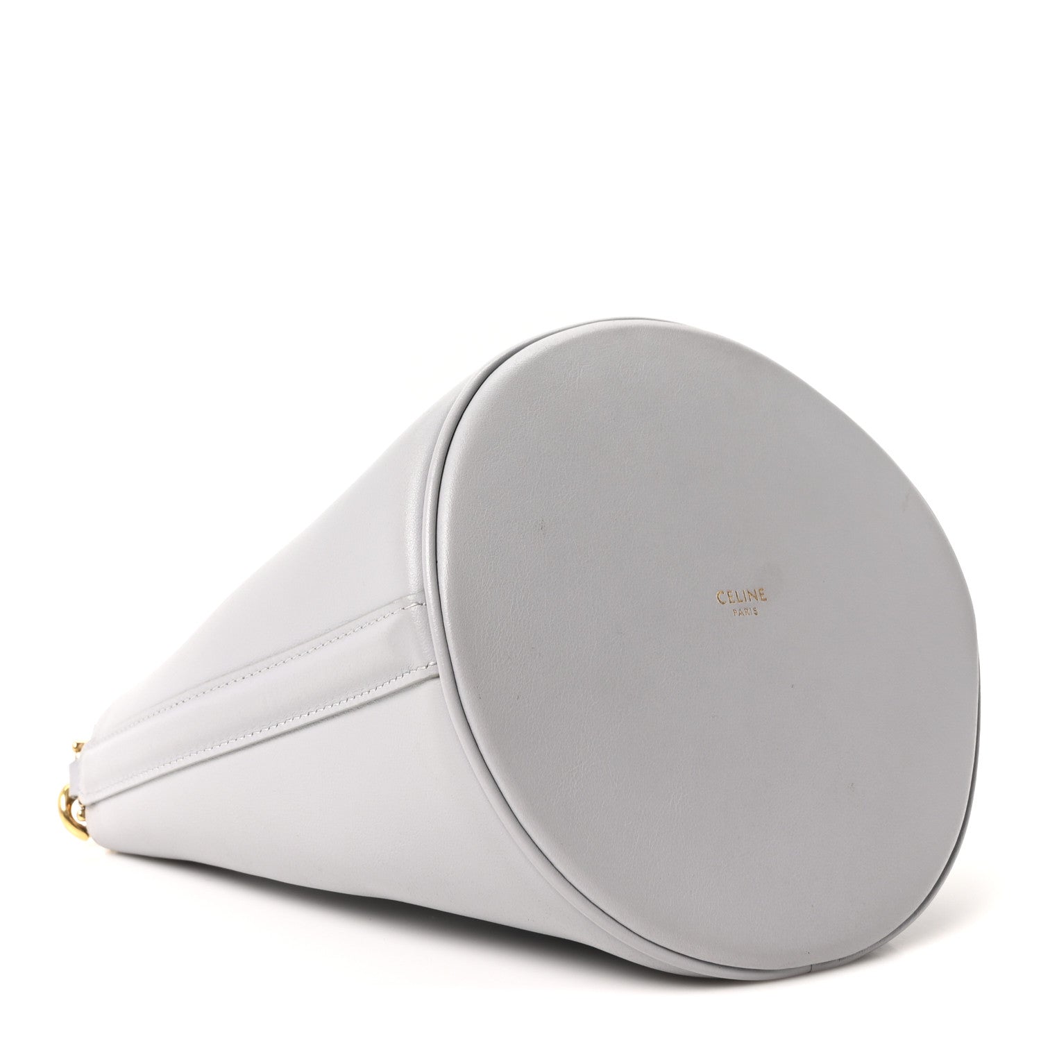 Celine Smooth Calfskin Bucket 16 Bag Light Grey 4 of 9
