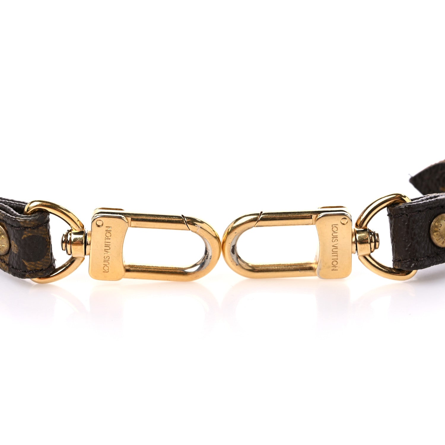 Louis Vuitton LOUIS VUITTON Monogram 16mm Adjustable Shoulder Strap 3 of 8