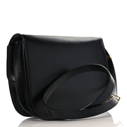Celine Box Calfskin Medium Classic Box Flap Bag Black 3 of 10