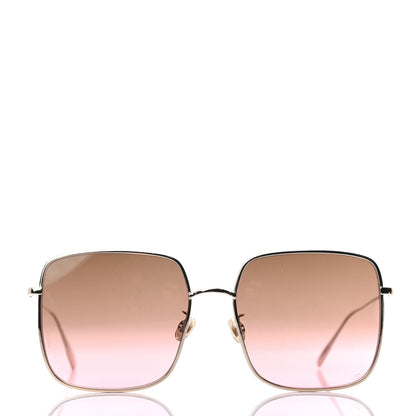 Christian Dior Metal Dior By Dior 2 Sunglasses Gold 2 of 6