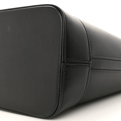 Celine Smooth Calfskin Triomphe Small Bucket Bag Black 10 of 13