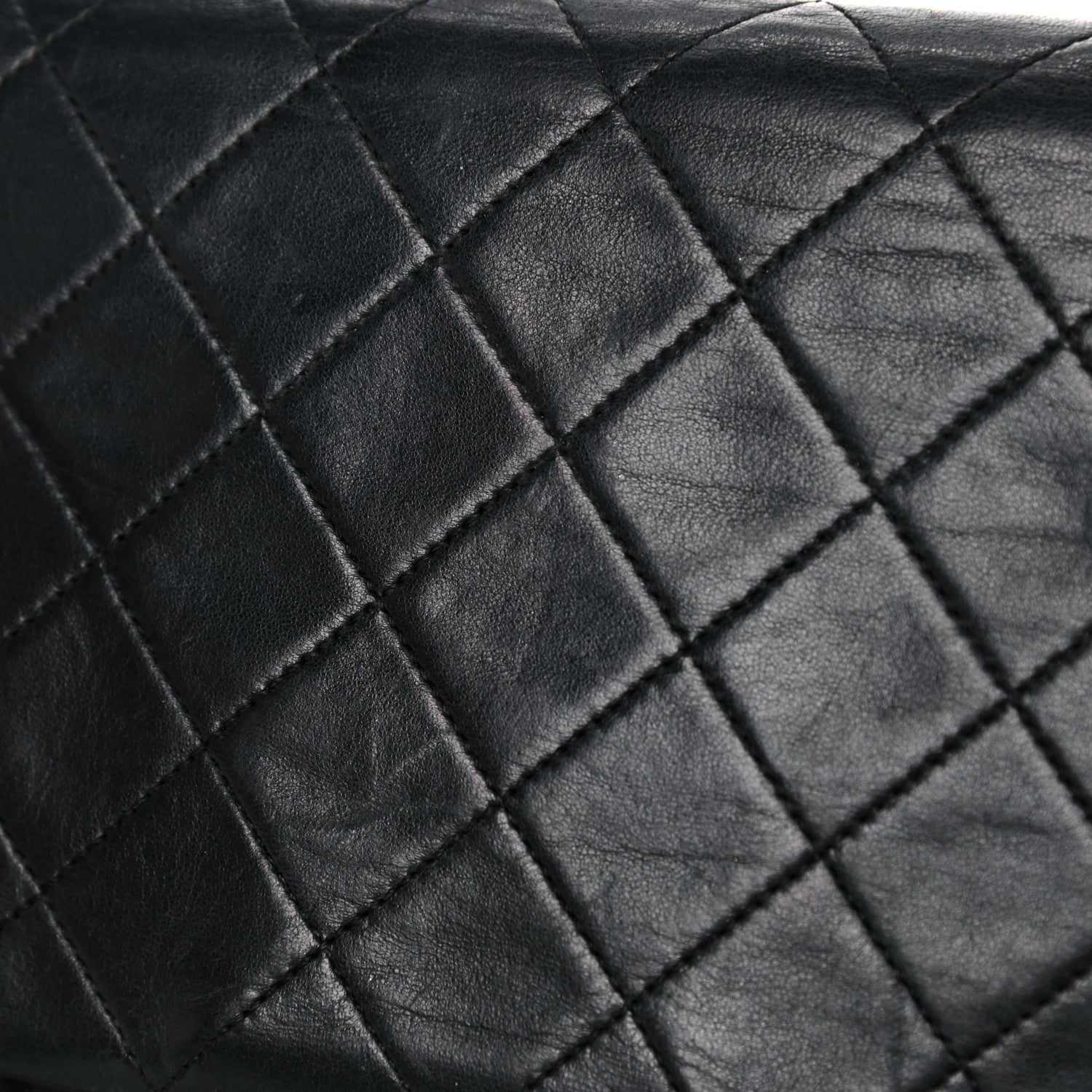 Chanel Lambskin Quilted Medium Single Flap Black 14 of 24