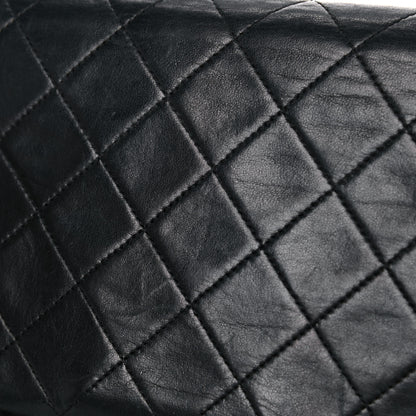 Chanel Lambskin Quilted Medium Single Flap Black 14 of 24