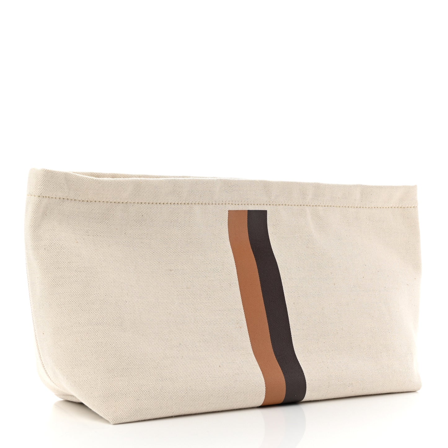 Canvas Necessaire Organizer Pouch Off White