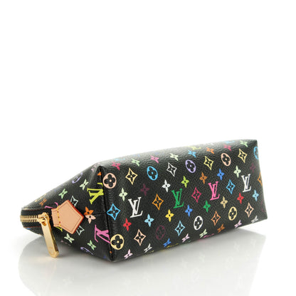 Louis Vuitton Monogram Multicolor Cosmetic Pouch Black Grenade 4 of 7