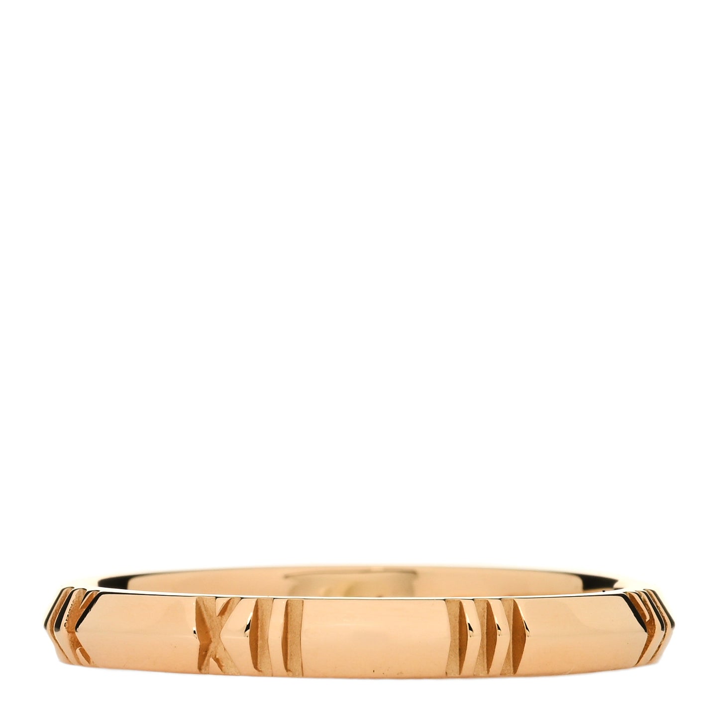 18K Rose Gold Atlas X Closed Narrow Ring 62 10