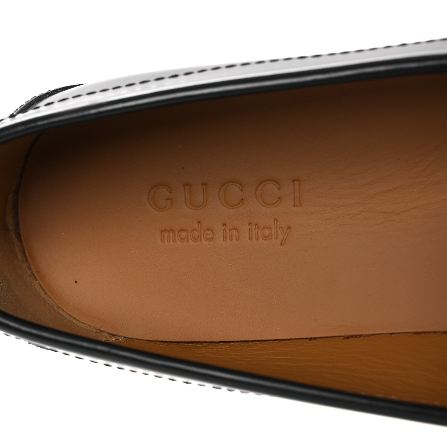 Gucci Millennial Ribot Mens Horsebit Loafers 9.5 Black 9 of 11