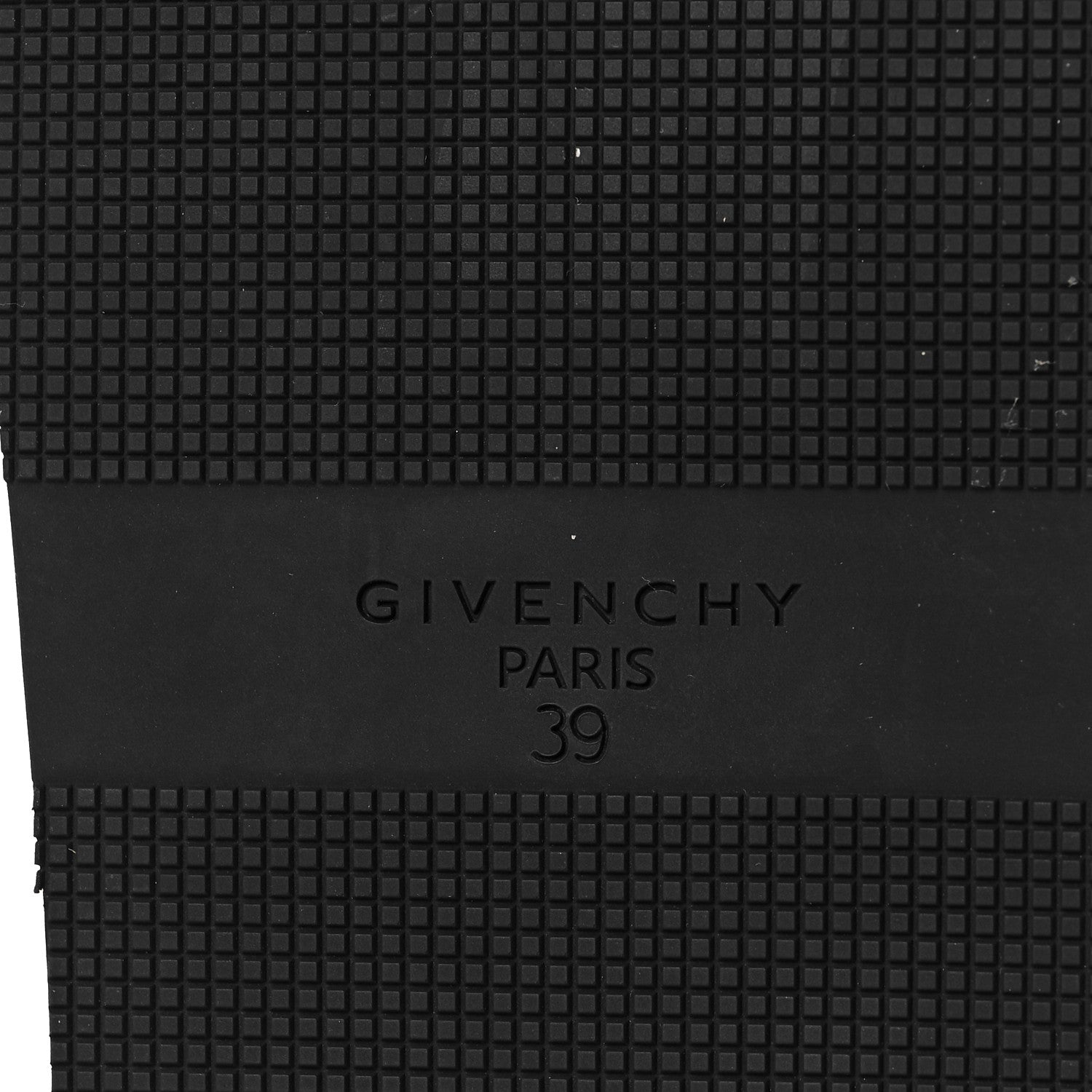 Givenchy Suede Sequin Logo Womens Slide Sandals 39 Black 6 of 7