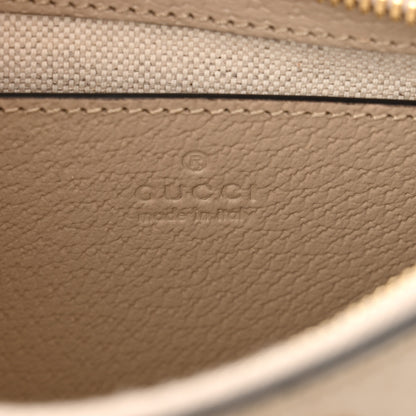 Gucci GG Supreme Monogram Textured Dollar Calfskin Small Ophidia Hobo Beige Mystic White Oatmeal 6 of 11