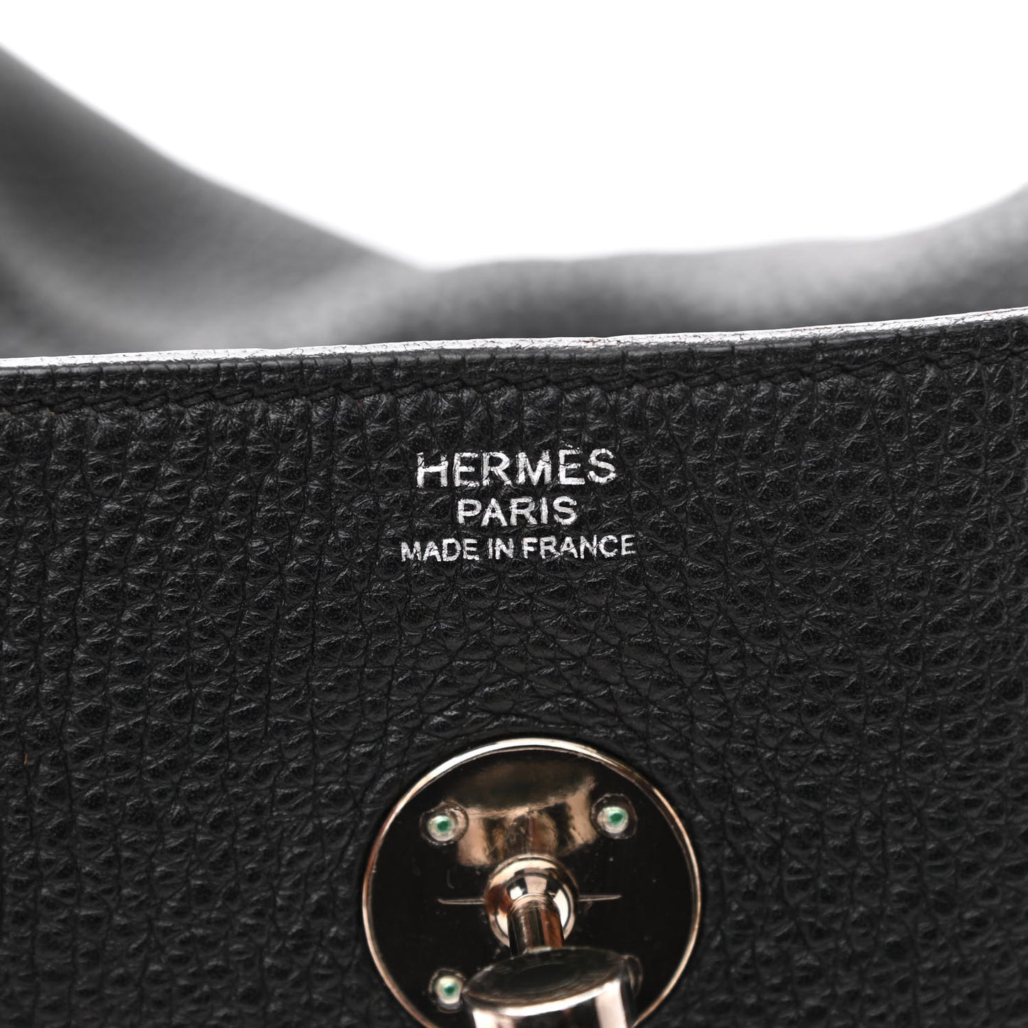 Taurillon Clemence Verso Lindy 30 Black Toffee